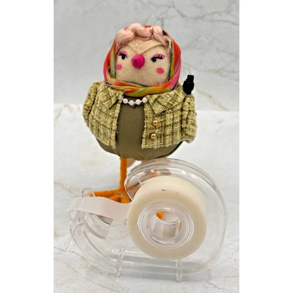 2024 Target Pride Featherly Friends Hollywood Movie Star Fabric Bird w/‎ Tag EUC
